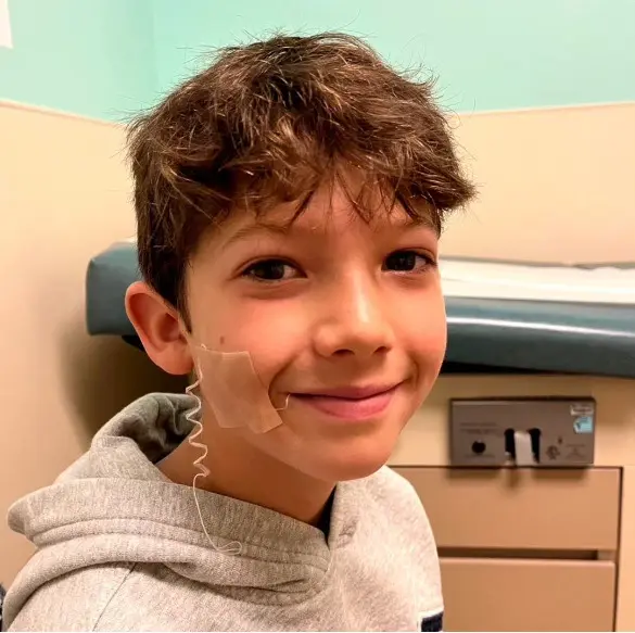 Jonah smiling